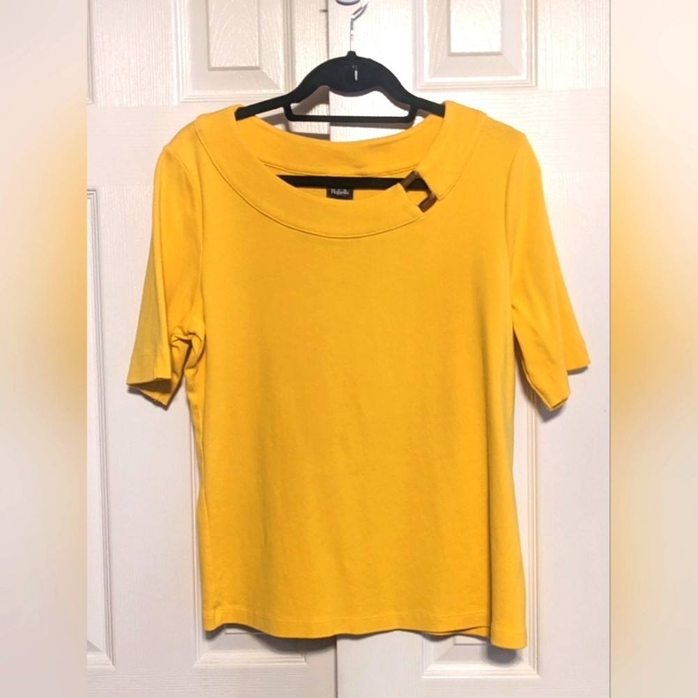 5/$25 Rafaella Yellow top